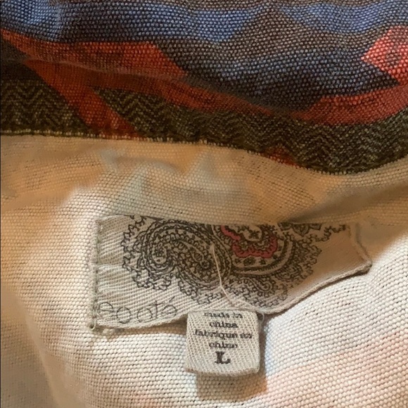 EUC L Ecote aztec tribal southwestern jacket - Picture 3 of 4
